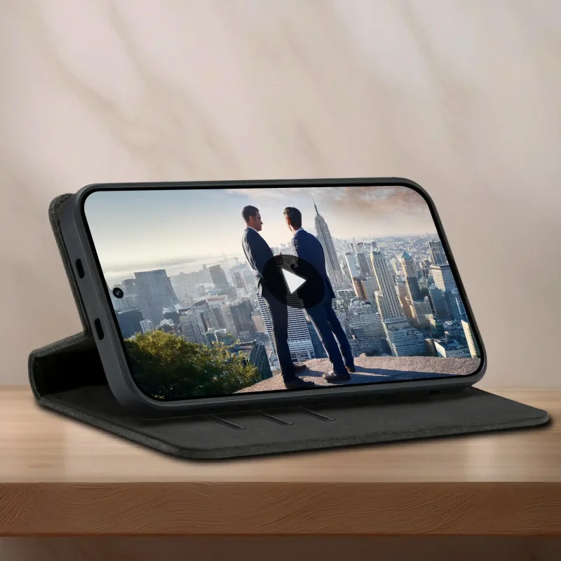 Etui z funkcją podstawki do Xiaomi Redmi Note 15 4G / 5G – wygodne oglądanie filmów w pozycji poziomej
