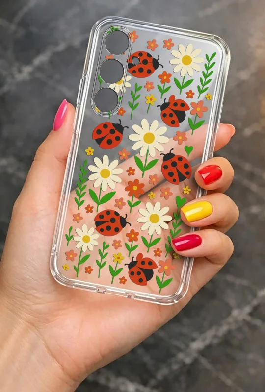 Etui wiosna do Samsung Galaxy A05s – elegancki wygląd case w dłoni