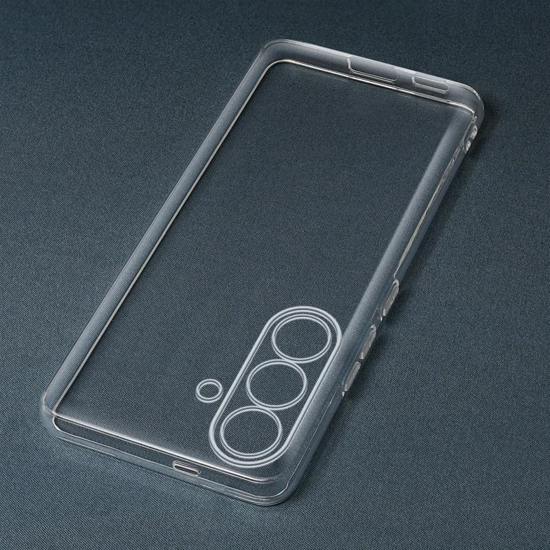 Transparentne etui ochronne do Samsung Galaxy S26 – widok samego case’a z wycięciem na aparat i porty