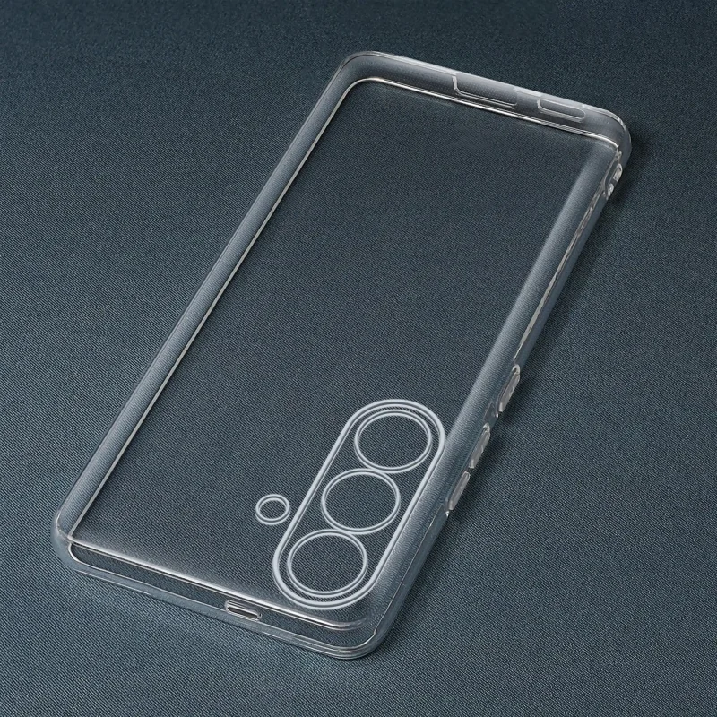 Transparentne etui ochronne do Samsung Galaxy S26 Plus – widok samego case’a z wycięciem na aparat i porty