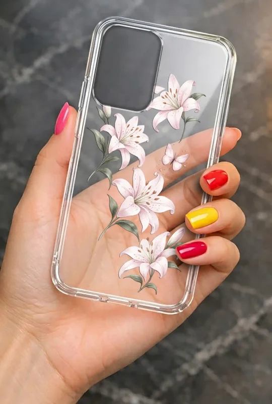 Etui wiosna do Motorola Moto G55 5G – elegancki wygląd case w dłoni
