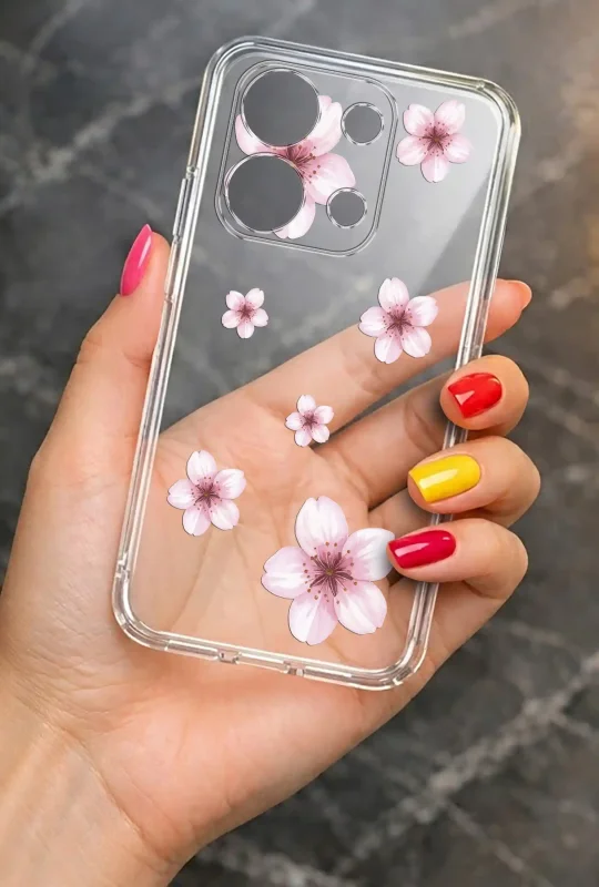 Etui wiosna do Xiaomi Redmi Note 13 4G – elegancki wygląd case w dłoni