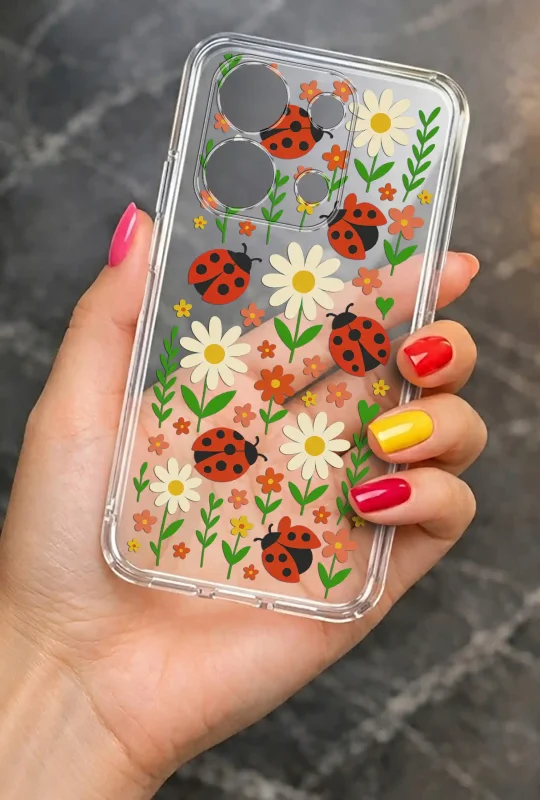 Etui wiosna do Xiaomi Redmi Note 13 Pro 4G – elegancki wygląd case w dłoni