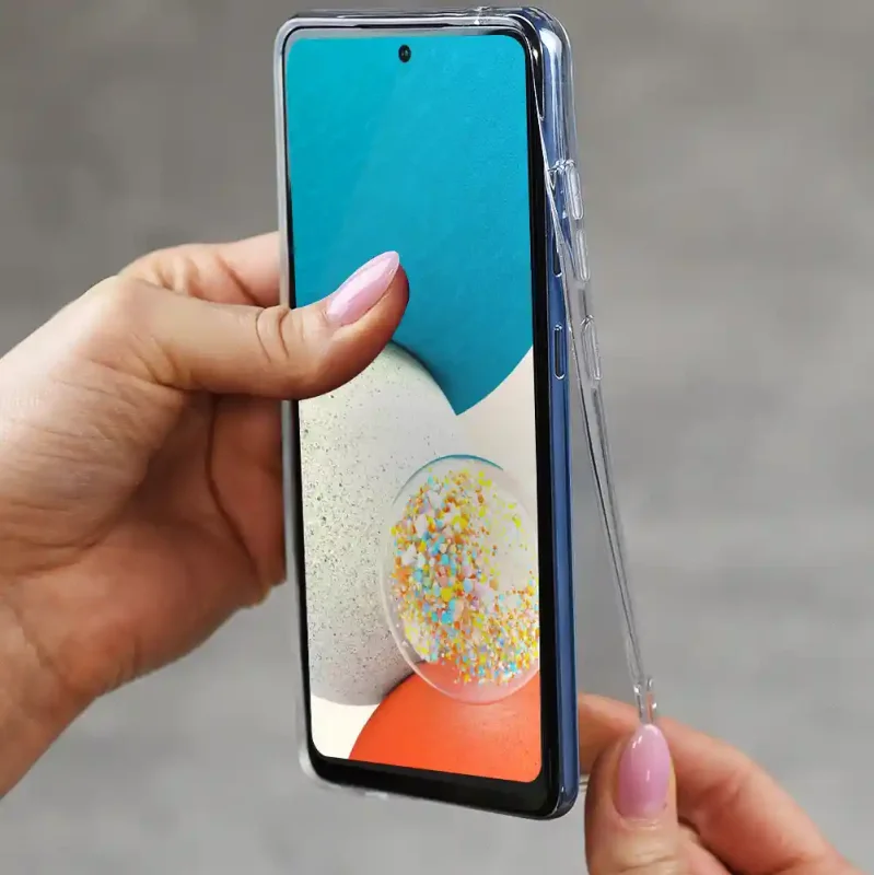 Elastyczne etui silikonowe Clear Case do Samsung Galaxy A52 / A52s – transparentna struktura i dopasowanie do obudowy