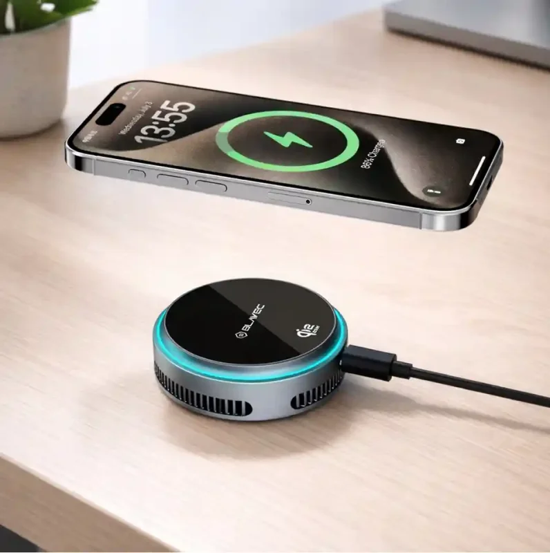 Magnetyczna ładowarka bezprzewodowa 25W USB-C do telefonu na biurko