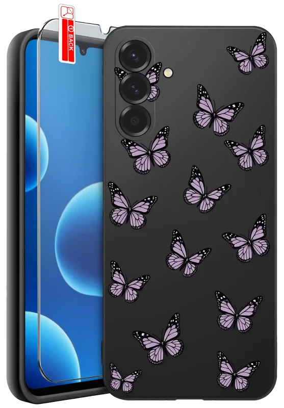 Etui wiosenne do Samsung Galaxy A26 5G z motylkami