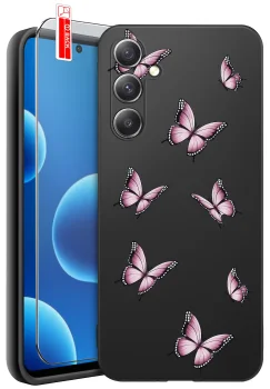 Etui do Samsung Galaxy S25 różne wzory wiosenne ze szkłem