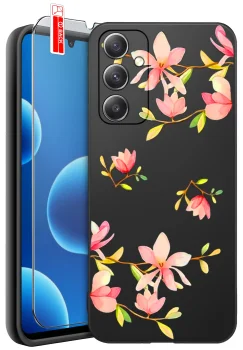 Etui do Samsung Galaxy M23 5G różne wzory wiosenne ze szkłem