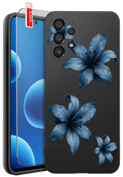 Etui do Samsung Galaxy A53 5G różne wzory wiosenne ze szkłem