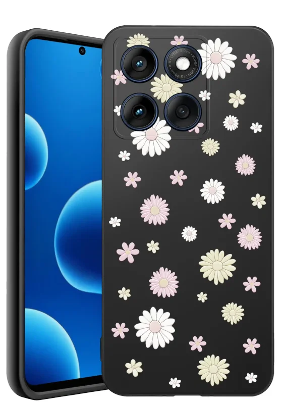 Etui wiosenne do Motorola Edge 60 / 60 Fusion z kwiatkami