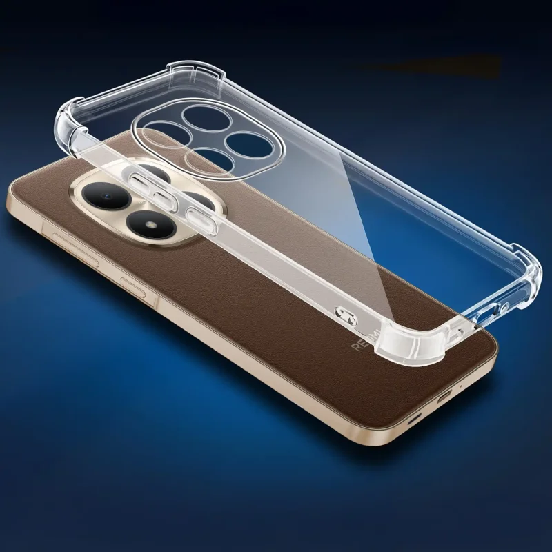 Elastyczne bezbarwne etui do Xiaomi Redmi Note 15 Pro 5G – ochrona plecków i krawędzi