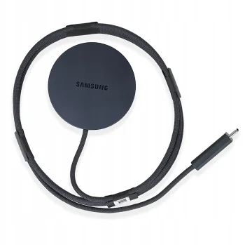 Ładowarka indukcyjna Samsung Qi2.2 25W z kablem nylonowym USB-C