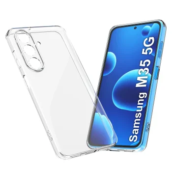 Etui przeźroczyste do Samsung Galaxy M35 5G wzmacniane