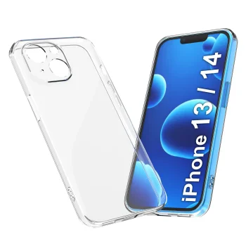 Etui przeźroczyste do iPhone 13 / 14 wzmacniane