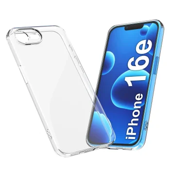 Etui przeźroczyste do iPhone 16e / 17e wzmacniane
