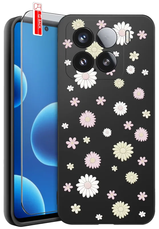 Etui wiosenne do Xiaomi 15 Pro z kwiatkami