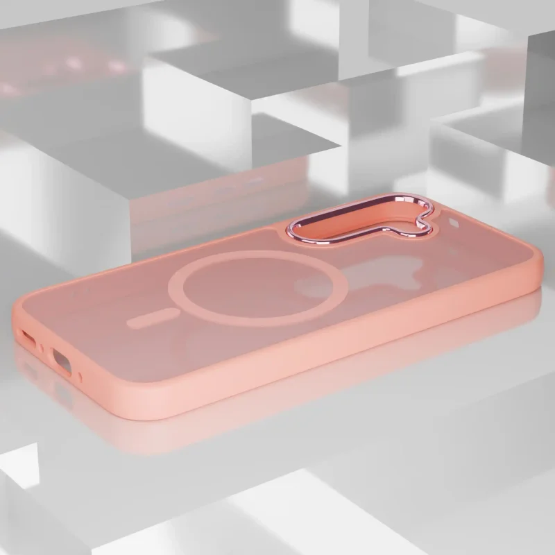 Różowy case z MagSafe do Samsung Galaxy A37 5G