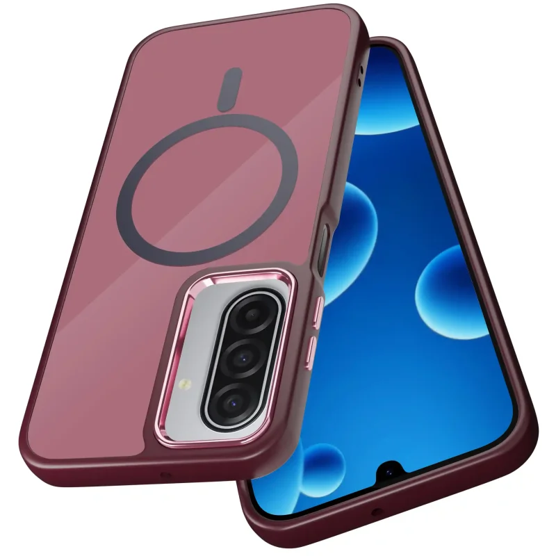 etui-do-samsung-galaxy-a17-5g-magsafe-magnetyczne-burgundowe-ze-szklem