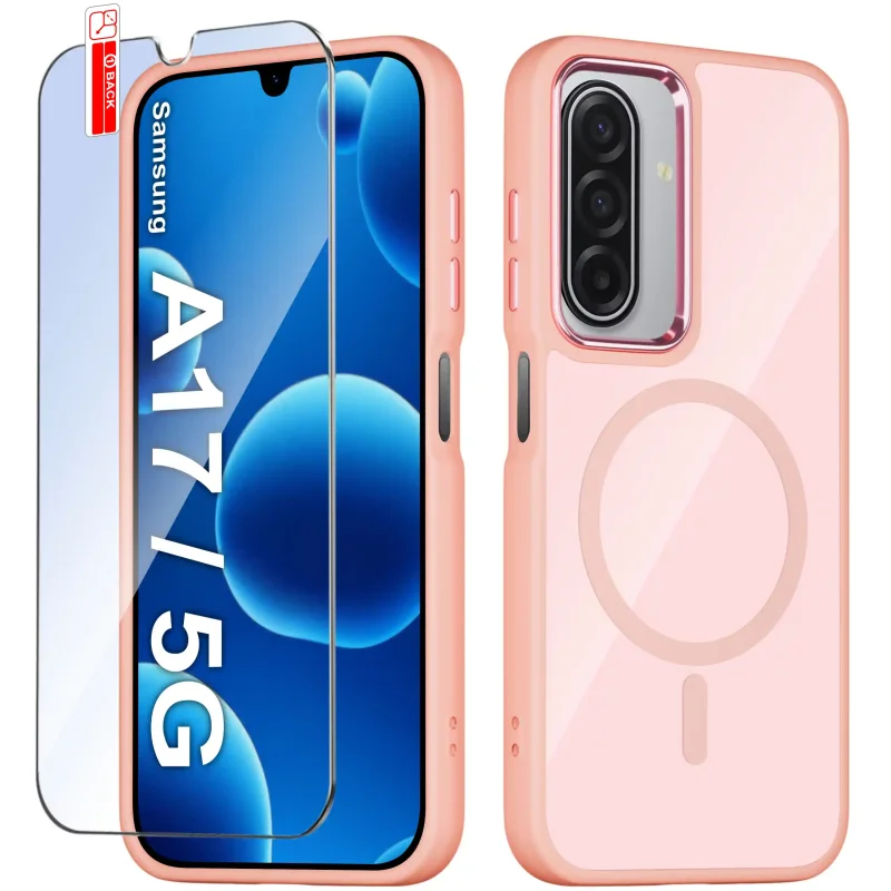 etui-do-samsung-galaxy-a17-5g-magsafe-magnetyczne-rozowe-ze-szklem