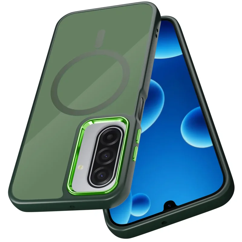 etui-do-samsung-galaxy-a17-5g-magsafe-magnetyczne-zielone-ze-szklem