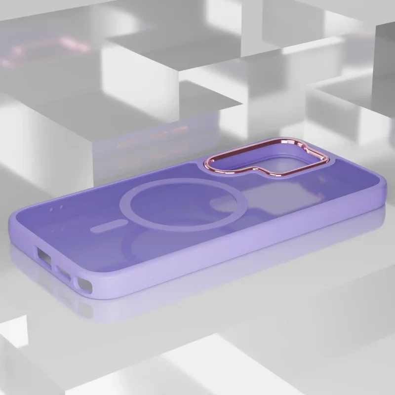 Fioletowy case z MagSafe do Samsung Galaxy S26 Ultra