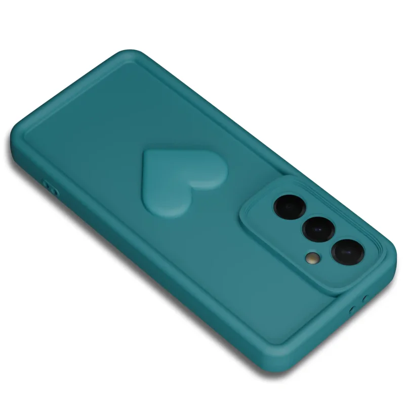 etui-do-samusng-galaxy-a36-5g-silikonowe-serce-zielone-ze-szklem