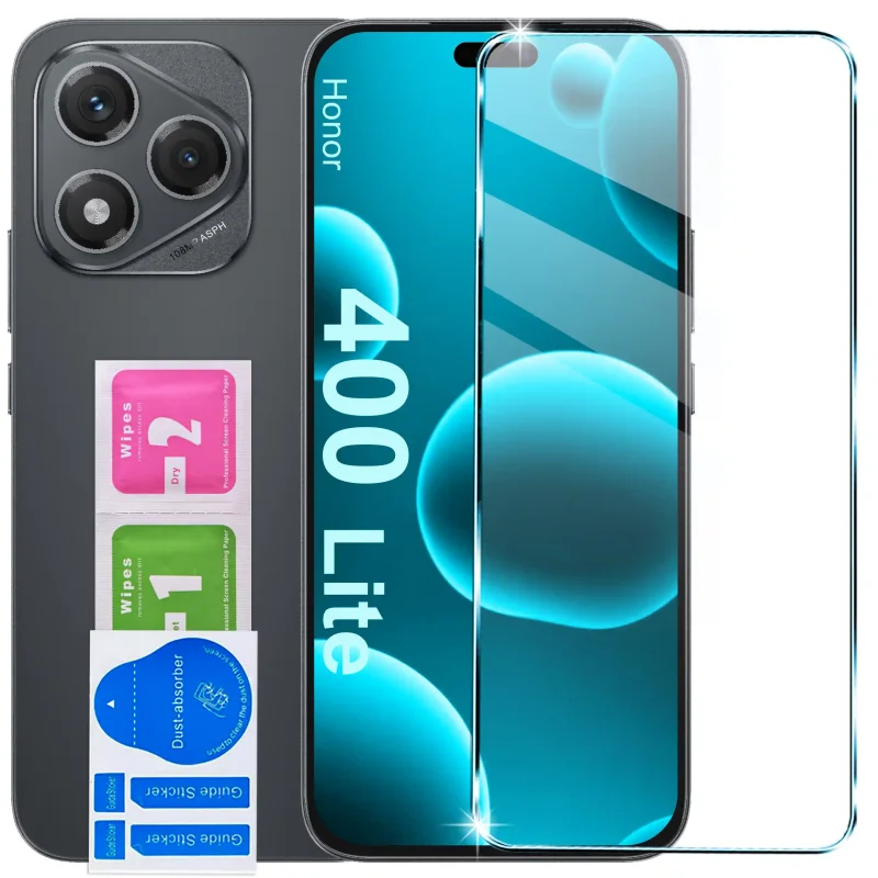 Szkło hartowane do Honor 400 Lite z akcesoriami do montażu