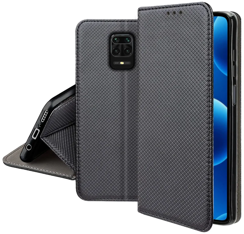 Zamykane etui magnetyczne do Xiaomi Redmi Note 9 Pro / 9S – smukła konstrukcja i ochrona obudowy
