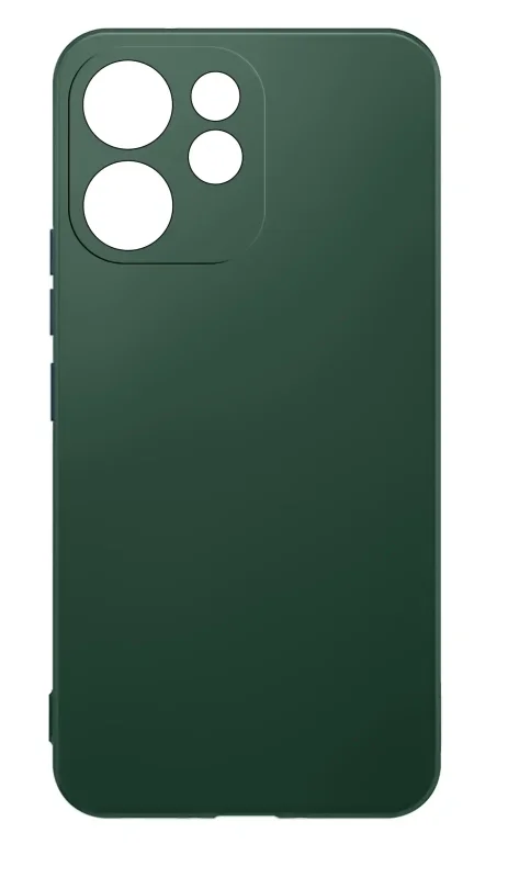 Matowe etui silikonowe do Oppo Reno 15 F / 15 FS 5G – minimalistyczny design, zielony kolor i skuteczna ochrona obudowy