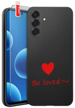 Etui do Samsung Galaxy A57 5G różne wzory walentynkowe ze szkłem