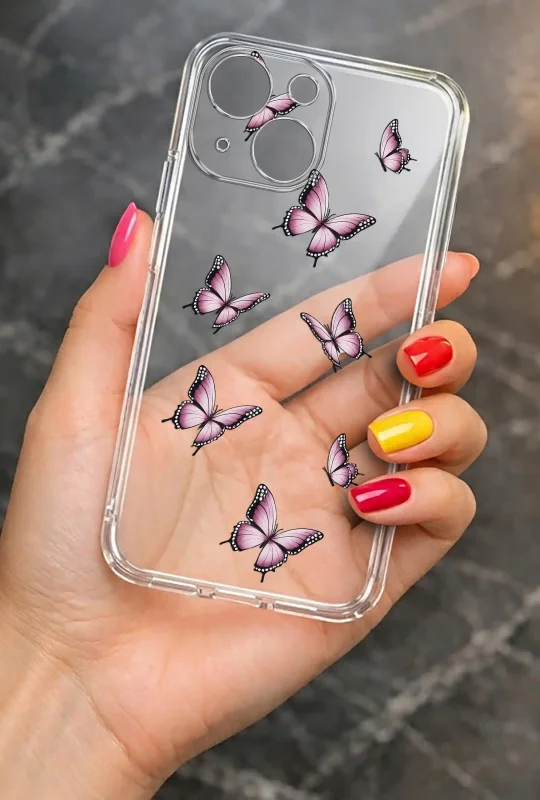Etui wiosna do iPhone 15 – elegancki wygląd case w dłoni