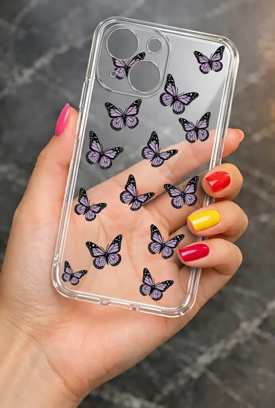 Etui wiosna do iPhone 15 Plus – elegancki wygląd case w dłoni