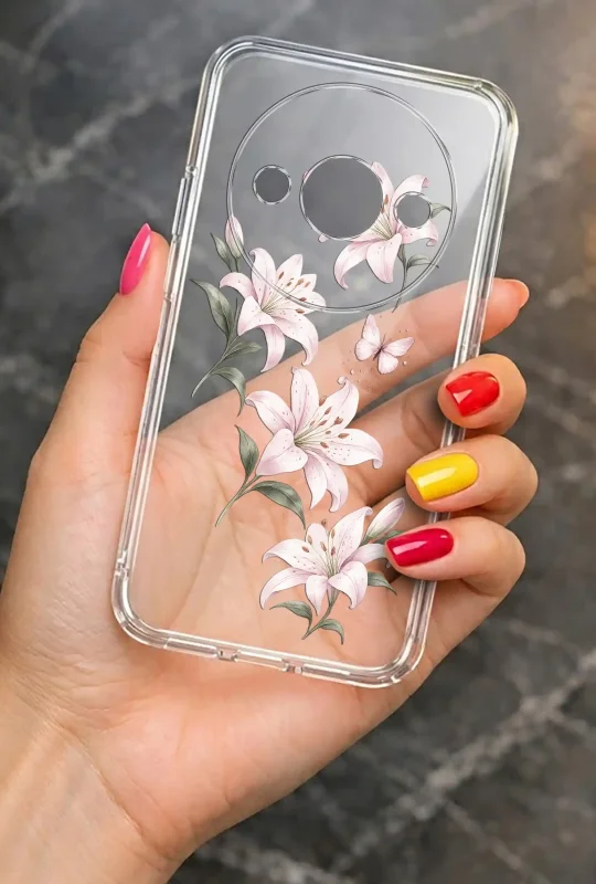 Etui wiosenne do Xiaomi Redmi A3 4G – elegancki wygląd case w dłoni