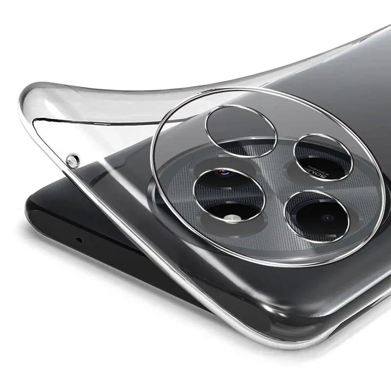 Elastyczne etui silikonowe Clear Case do Xiaomi Redmi 14C – transparentna struktura i dopasowanie do obudowy