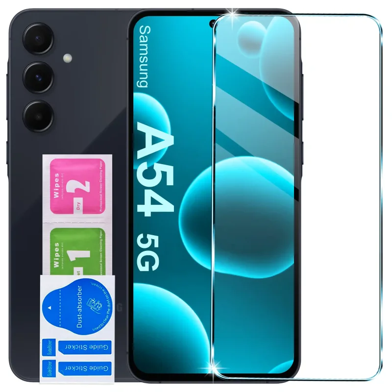 Szybka do Samsung Galaxy A54 5G - ochrona ekranu z akcesoriami montażowymi