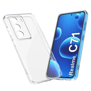 Etui przeźroczyste do Realme C71 4G wzmacniane