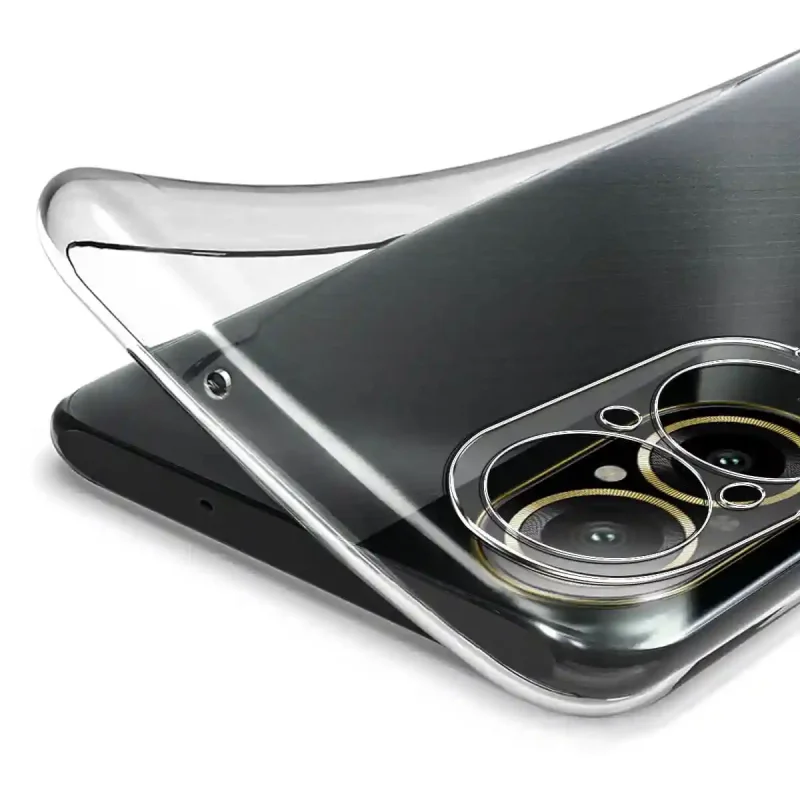 Elastyczne etui silikonowe Clear Case do Realme C67 – transparentna struktura i dopasowanie do obudowy