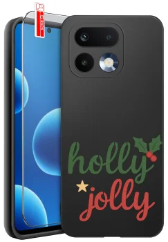 Etui do Realme 16 Pro 5G różne wzory świąteczne ze szkłem