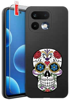 Etui do Realme 16 Pro 5G różne wzory Halloween ze szkłem