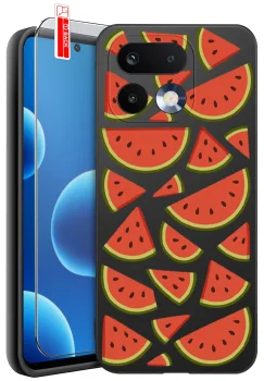 Etui do Realme 16 Pro 5G różne wzory z owocami ze szkłem