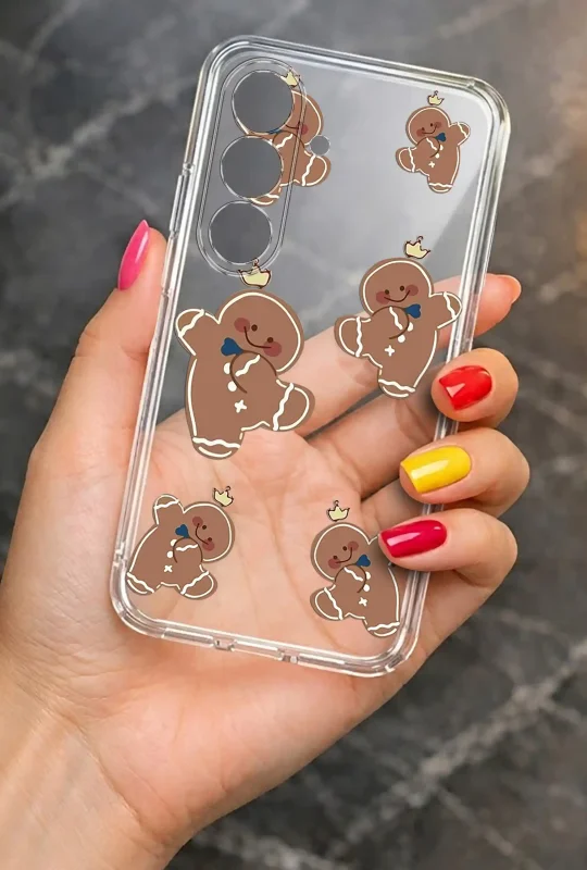 Etui świąteczne przezroczyste do Samsung Galaxy S26