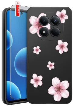 Etui do Xiaomi Redmi Note 15 Pro 4G różne wzory wiosenne ze szkłem