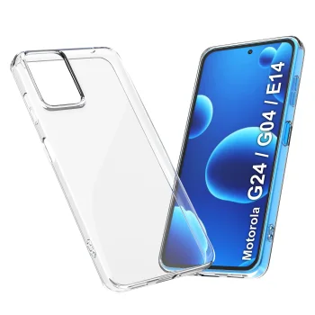 Etui przeźroczyste do Motorola Moto G24 / G04 / E14 wzmacniane