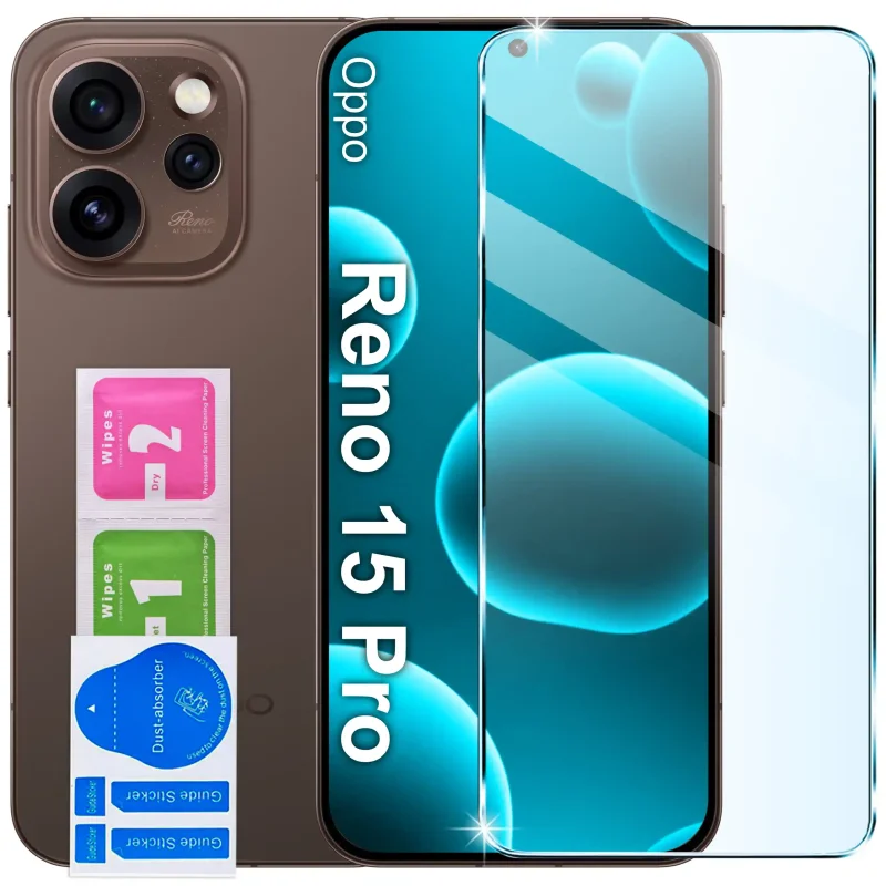 Szybka ochronna do Oppo Reno 15 Pro z akcesoriami do montażu