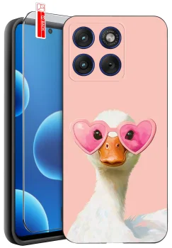 Etui do Motorola Edge 70 różne wzory walentynkowe ze szkłem