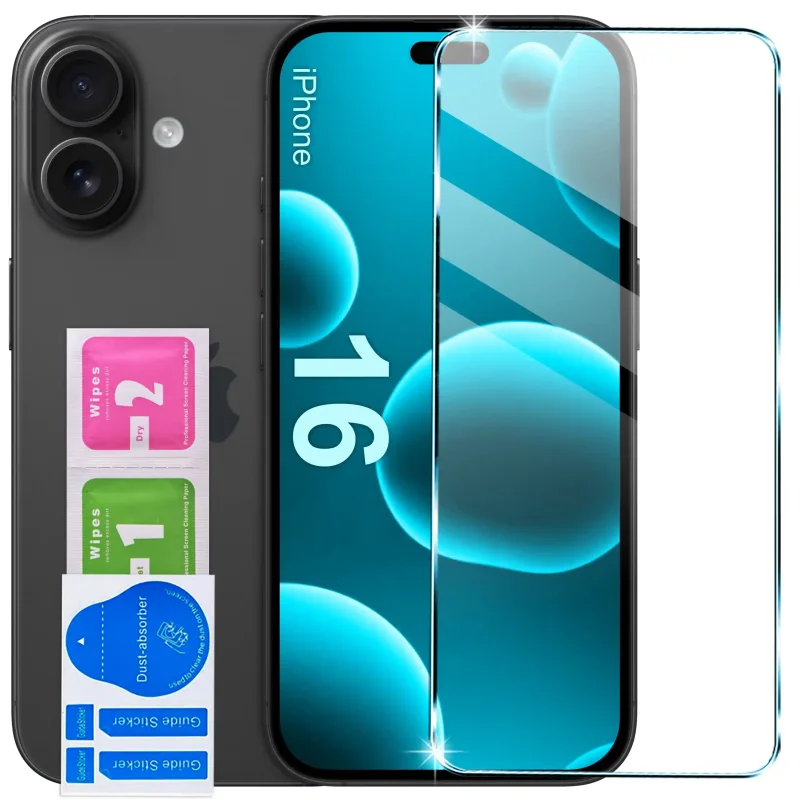 Szkło hartowane 9H do iPhone 16
