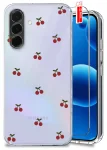 Etui do Samsung Galaxy A36 / A37 5G przezroczyste różne wzory modne ze szkłem