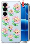 Etui do Samsung Galaxy S26 przezroczyste różne wzory modne ze szkłem