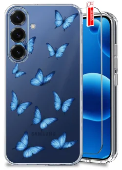 Etui do Samsung Galaxy S25+ Plus przezroczyste różne wzory modne ze szkłem