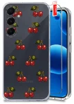 Etui do Samsung Galaxy A54 5G przezroczyste różne wzory modne ze szkłem
